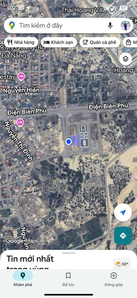 Biệt thự mặt tiền 36m dự án nam cầu nhật lệ 2 giá nét