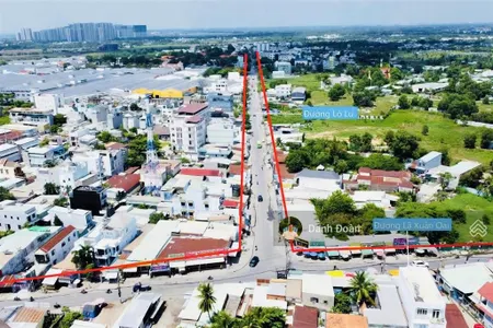 56tr/m2 khuôn đất mt lò lu|14x57m full đất odt vuông đẹp|đường mở rộng 30 trục chính vào vinhome q9