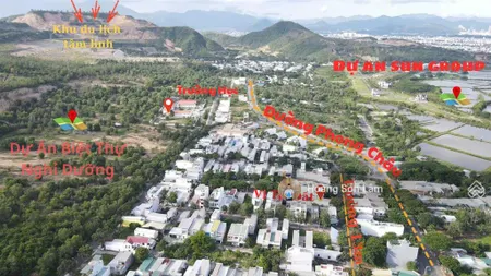 Bán đất thổ cư 100% gần sun group nha trang đường mặt tiền rộng 22m dân cư đông