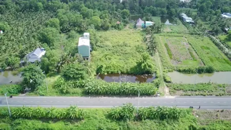 Bán đất vườn mặt tiền đê quốc phòng tại vĩnh thông, rạch giá, kiên giang giá 2,5 tỷ, 610m2