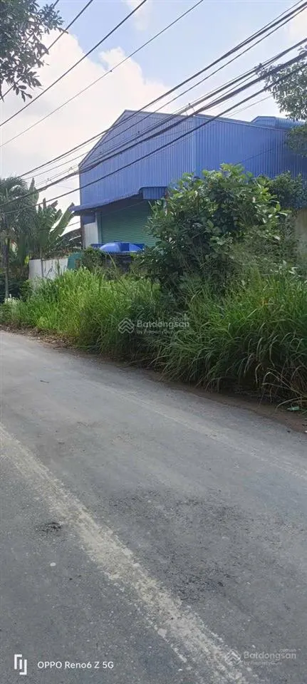 Bán lô đất mặt tiền kênh a, bình chánh