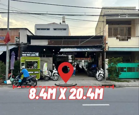 Bán đất mặt tiền đường trần hoàng na vị trí đẹp ngang trên 8m, gần 30/4