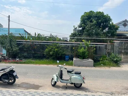 Đất thị trấn củ chi, bán lô đất mt đường nguyễn viết xuân, dt 481m2, có 200m2 thổ cư
