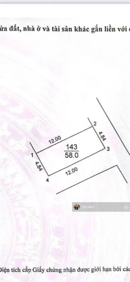 Bán đất 2 mặt tiền xóm đường thôn khê nữ xã phúc thịnh (xã nguyên khê cũ) diện tích 58m