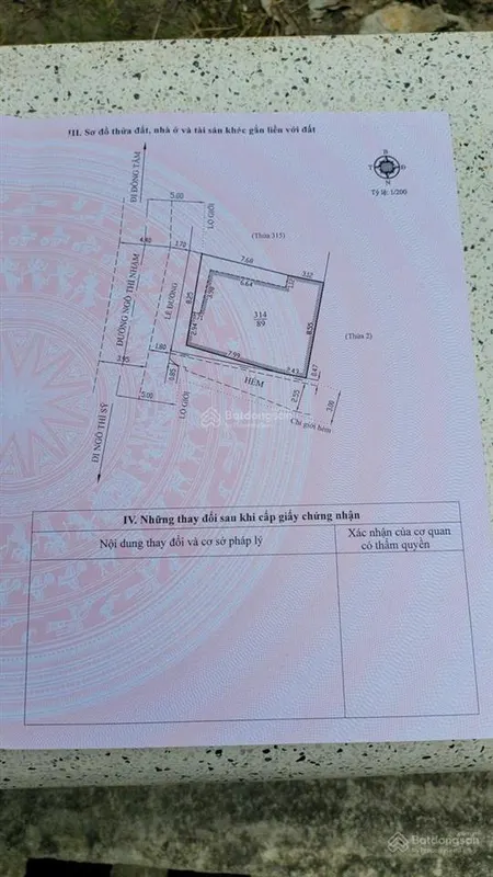 Bán đất đẹp mặt tiền đường ngô thì nhậm gần hồ xuân hương, giá tốt 7,5 tỷ thương lượng