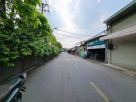 Bán đất tặng nhà cấp 4 mặt tiền đường an nhơn kinh doanh buôn bán