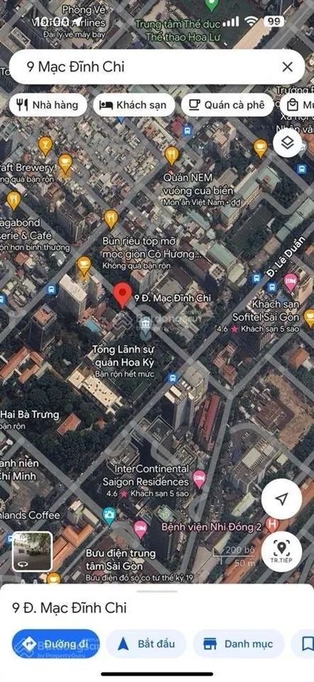 Bán đất mt mạc đĩnh chi lõi trung tâm q1