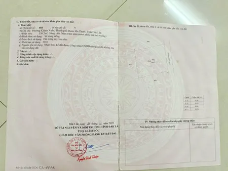 Bán đất 550m² ngang 25m giá 500 triệu Phường Thành Nhất