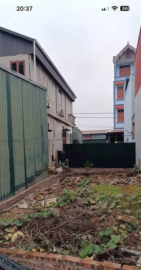 Hàng hiếm bán đất tại xã đại áng, 6,7 tỷ, 60,2m2, mặt tiền 4,8m