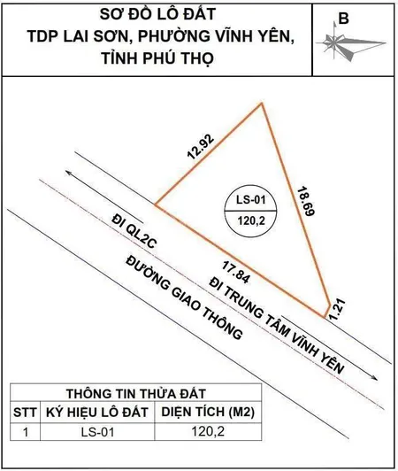 Duy nhất 1 lô đất bom tấn mặt tiền gần 18m kinh doanh không có đối thủ