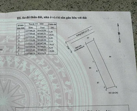 Bán đất 266.4m² ngang 7,2m giá 4 tỷ Xã Phan Rí Cửa