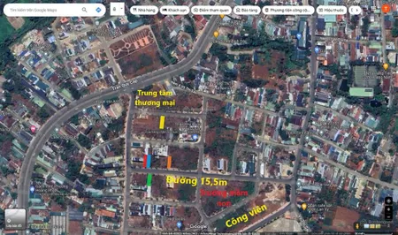 Cực hiếm cần bán gấp đất kđg võ thị sáu đường 15,5m trung tâm buôn ma thuột