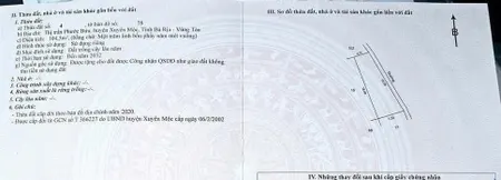 Cách bờ hồ bà tô 600m, cách ql55 20m. giá còn thương lượng