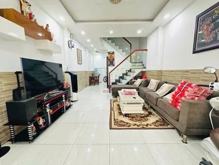 🚗🚗NHÀ ĐẸP 4 TẦNG- KHU VIP TÂN PHÚ -  HẺM Ô TÔ RỘNG RÃI