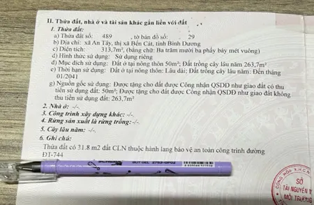 Nhà đất mặt tiền DT744