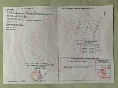Bán nhà 240.5m² ngang 25m giá 4.5 tỷ Xã Bình Khánh