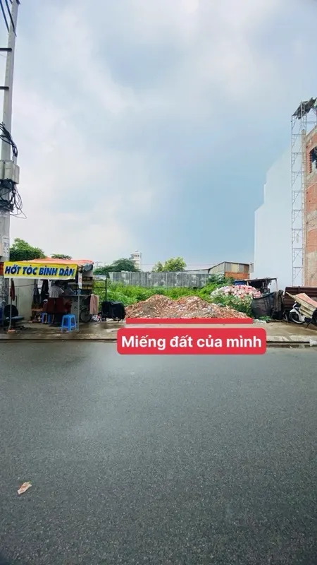 Bán đất 130.7m² ngang 5m giá 12.5 tỷ Phường Bình Trị Đông A