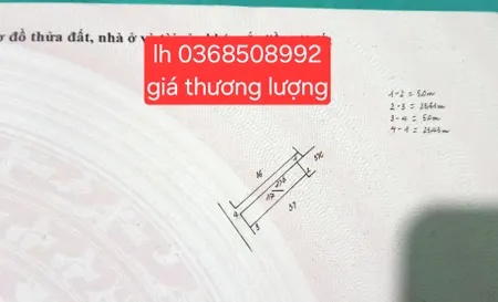 Bán đất 117m² ngang 5m giá 3.86 tỷ Xã Sóc Sơn