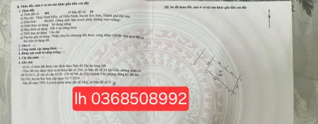 Bán đất 80m² ngang 5,5m giá 2.8 tỷ Xã Nội Bài
