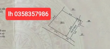 Bán đất 102m² ngang 4m giá 2.75 tỷ Xã Kim Anh
