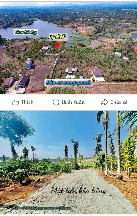 Bán đất 1788m² giá 2.95 tỷ Xã Ea Ning