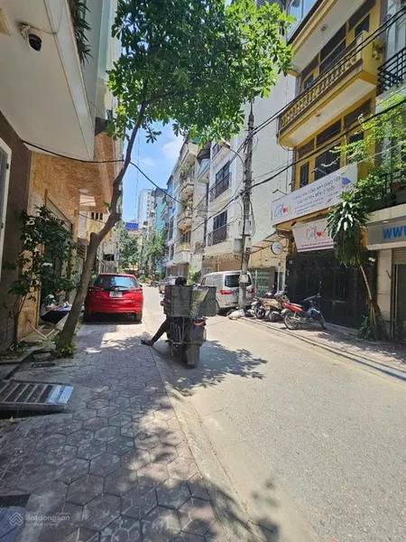 Mạc thái tổ phân lô vỉa hè gara oto 70m2*7t thang máy vừa ở vừa cho thuê 33.6tỷ