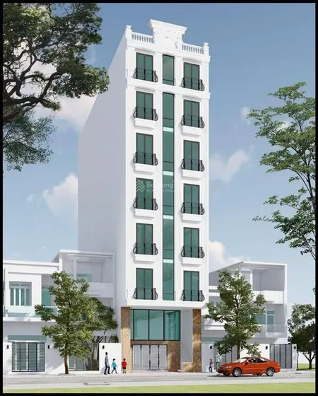 Siêu phẩm lô góc tòa nhà văn phòng 10 tầng có hầm vừa ở vừa kinh doanh đỉnh cao dòng tiền 15