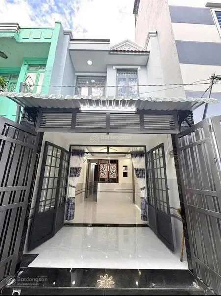 Nhà 1t1l đường nguyễn thị búp, sát công viên ao đôi, dt 50m2 full thổ sổ riêng, hẻm ô tô, mtđ 4m