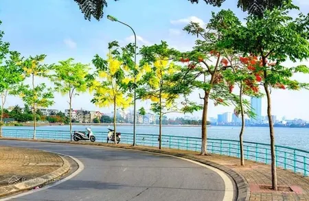 Xuân la mặt tiền 5m 2 thoáng vĩnh viễn chờ thang máy 19.2tỷ oto vòng quanh