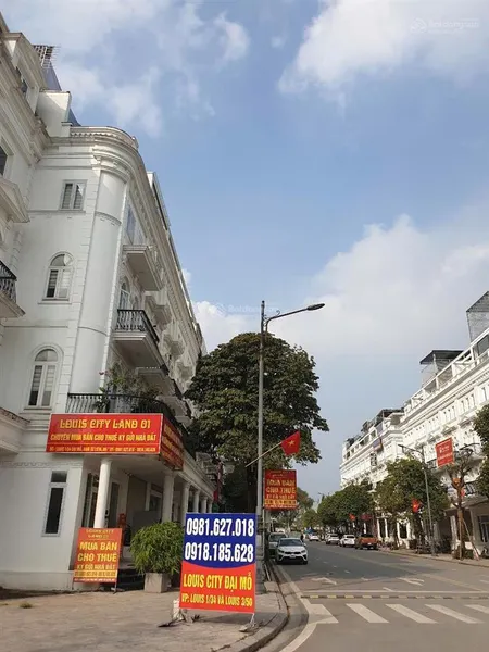 Phòng bán hàng dự án louis city đại mỗ nam từ liêm dt từ 90m², 300m2 chỉ từ 24 tỷ mr dân