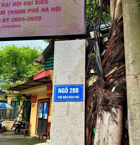 Cần bán nhà phân lô ngõ 28b điện biên phủ, ba đình. dt sổ 75m2 x 5t, mt 6m. vị trí đẹp, cách mp 50m