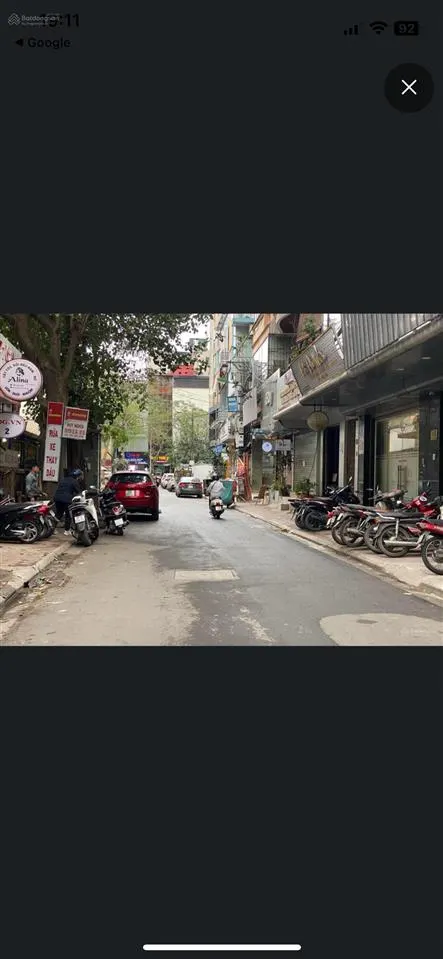 Chính chủ bán nhà mặt ngõ 131 thái hà (ngõ to oto đỗ cửa) dt 47m2 x 3 tầng