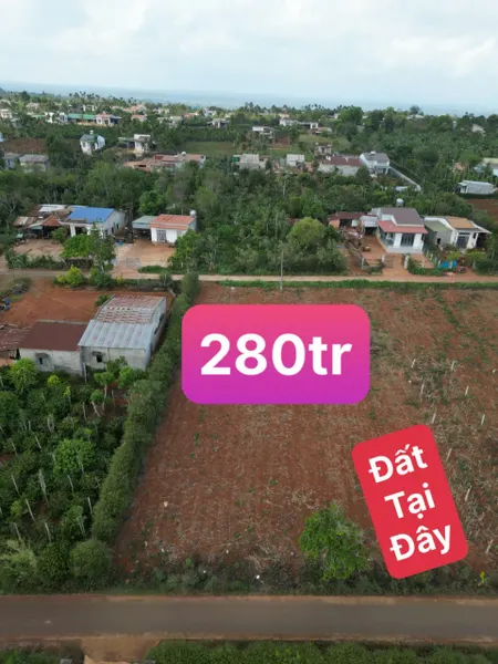 Bán đất 125m² giá 280 triệu Phường Cư Bao