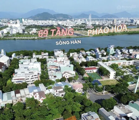 Bán đất góc 2 mặt tiền đường an dương vương và mỹ an 8. xây dựng được 2225 tầng