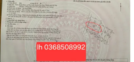 Bán đất 100m² ngang 5m giá 3.7 tỷ Xã Sóc Sơn