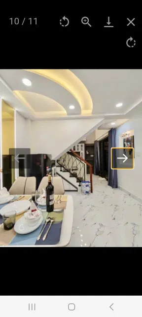 Nhà hẻm ba gác , 27m2 , 3 lầu , Phú Nhuận , giá 7.25 tỷ .