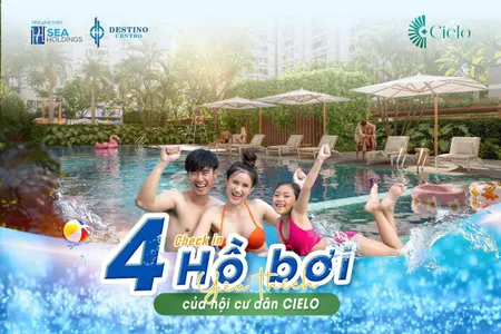Khám phá 4 hồ bơi đẳng cấp tại dự án CIELO