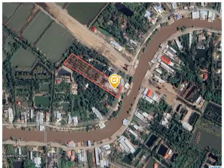 Bán đất 3370.7m² ngang 26,6m giá 1.8 tỷ Xã Lương Thế Trân