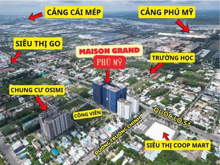 Maison Grand Phú Mỹ Sắp Bàn Giao Nhà Phú Mỹ TPHCM