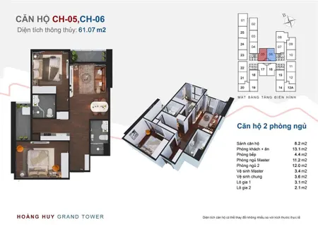 Chuyển nhượng căn hộ full nội thất diện tích rộng tại hoàng huy grand tower. 0363 931 ***