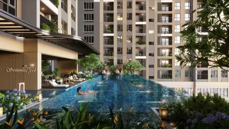 Bán căn hộ 1pn 1wc view đẹp tại a&t sky garden, 1,7 tỷ, 46m2, p. lái thiêu sài gòn . 0942 878 ***