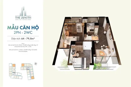 Bán cc 65m2 tại đồng hòa, kiến an, hải phòng, giá cực chất 34 triệu / m2
