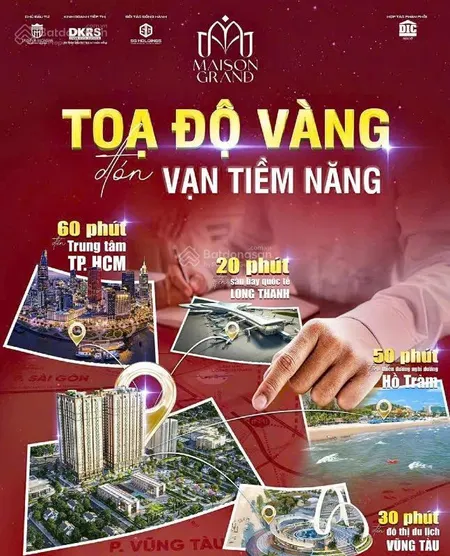 Tặng ngay 100tr khi mua đợt đầu maison grand giá tuyệt chủng từ 30tr/m2 tt 50% nhận nhà quý 2/2026