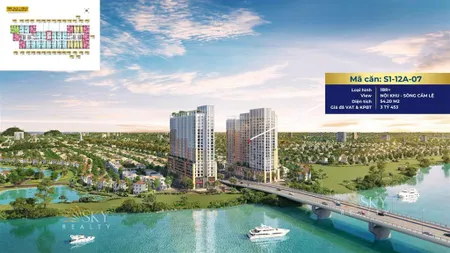 Căn 2 pn view sông ngay trung tâm đà nẵng giá chỉ từ 2,5 tỷ/căn chiết khấu đến 18%có hỗ trợ vay