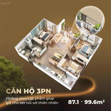 Chuyển nhượng căn góc 3pn, view bể bơi, hướng đông bắc đông nam, nhận nhà ngay tại the pavilion