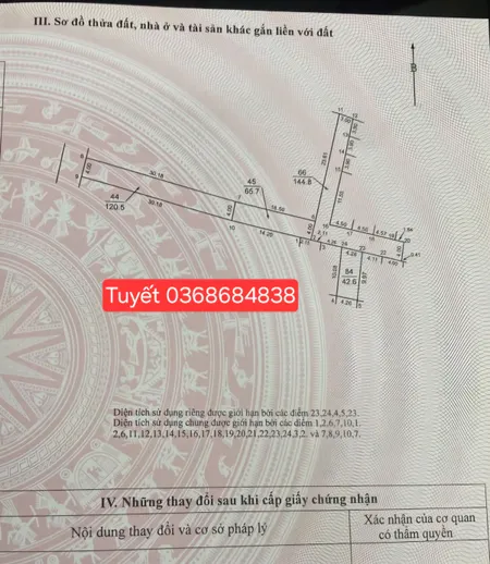Bán đất 42.6m² ngang 4.3m giá 3.05 tỷ Xã Thư Lâm