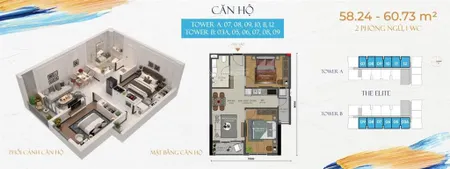 Bán căn maison grand phú mỹ, 72m2 2pn2wc, kế bên coopmark phú mỹ, 0909 444 ***