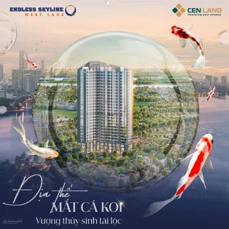 Bán căn hộ cao cấp endless skyline west lake 95,6m2, 2pn, giá tốt nhất khu vực hồ tây chỉ 16 tỷ