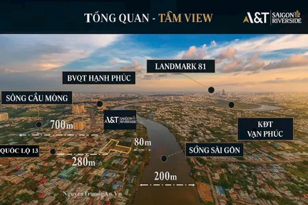 🌟 A&T SÀI GÒN RIVERSIDE – BIỂU TƯỢNG THƯỢNG LƯU SỐNG VEN SÔNG TẠI THUẬN AN 🌟