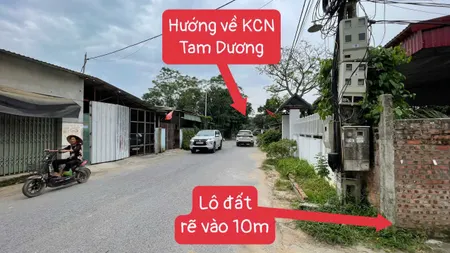 Bán đất 103m² ngang 5m giá 1.3 tỷ Xã Tam Dương